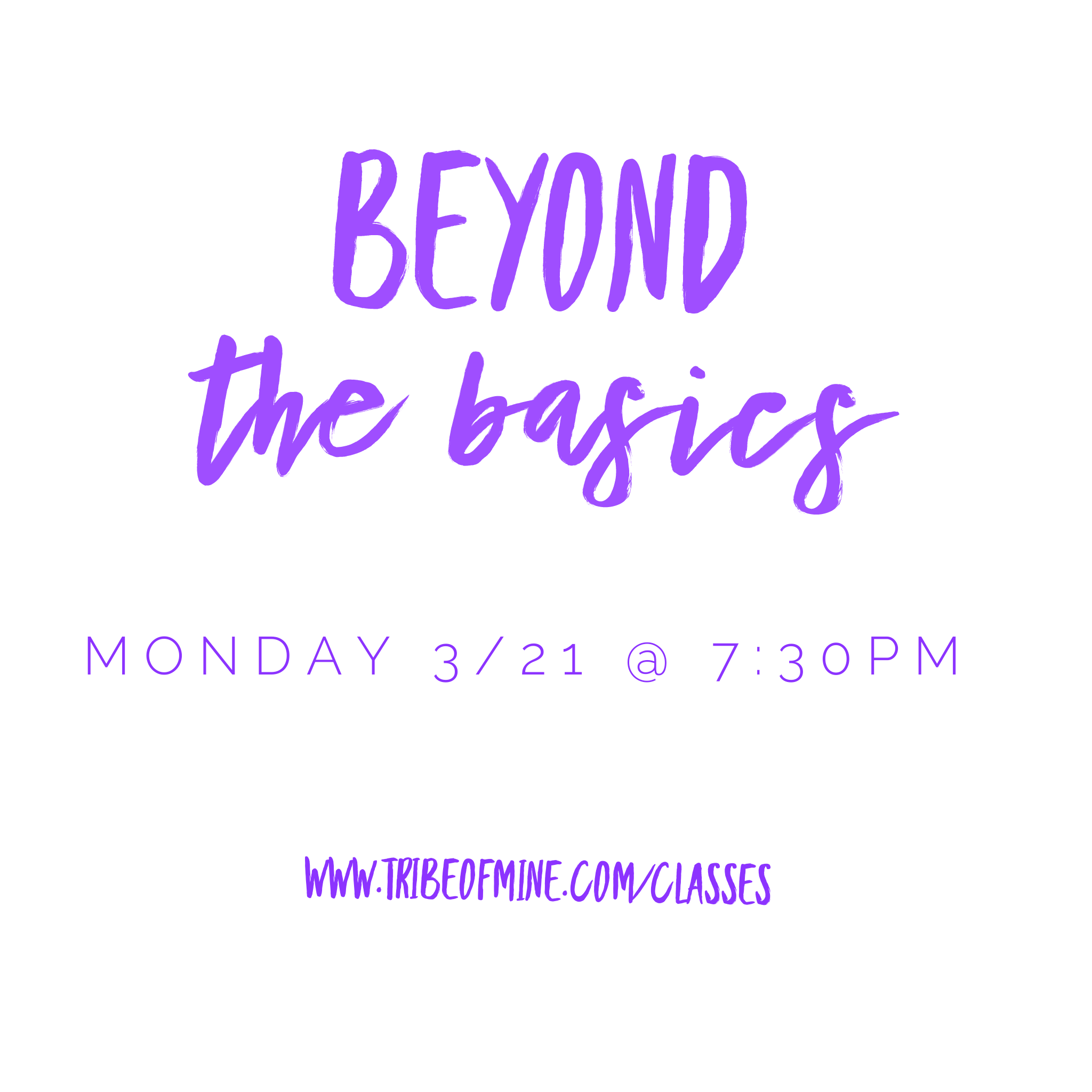 Beyond the Basics 3_21